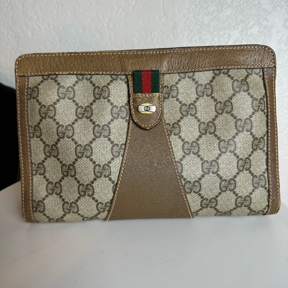 Gucci Handbags - ❤️GUCCI GG PVC Leather Clutch #12